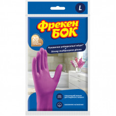 Перчатки хозяйственные Фрекен БОК универсальные суперпрочные L 1 пара (4820048480277)