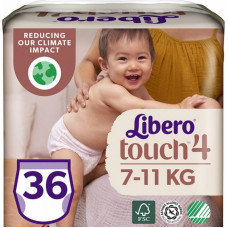Подгузник Libero Touch 4 7-11 кг 36 шт (7322541091839)
