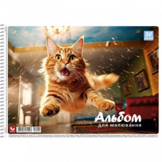 Альбом для рисования PB-SC-020-8005-3 спираль 20 листов