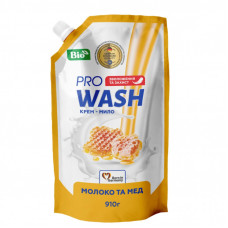Жидкое мыло Pro Wash Молоко и мед Дой-пак 910 г (4823128001126)