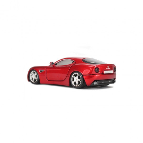 Детская автомодель ALFA 8C COMPETIZIONE Bburago 18-43004 красный металлик, 1:32 Детская автомодель ALFA 8C COMPETIZIONE Bburago 18-43004 красный металлик, 1:32