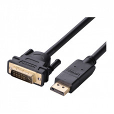 Кабель мультимедийный DisplayPort M to DVI M 2.0m V1.2 Ugreen (10221)
