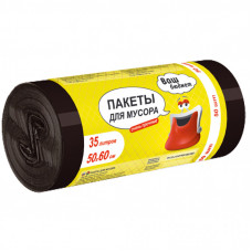 Пакеты для мусора Ваш бюджет 35 л 50 шт. (4820012348947)