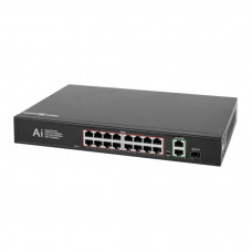 Коммутатор сетевой Greenvision GV-010-D-16+2 PG+1 SFP (GV-010-D-16+2PG+1SFP)