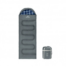 Спальный мешок Naturehike з капюшоном Clear Sky CNK2450WS042, сірий (6927595792049)