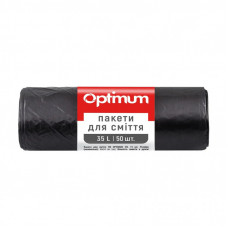 Пакеты для мусора PRO service Optimum HD Черные 35 л 50 шт. (4823071617238)