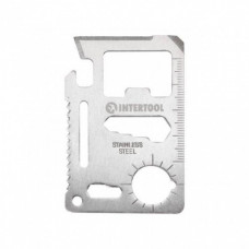 Мультитул карточка 11 в 1 INTERTOOL HT-0589 (107523)