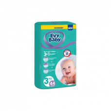 Подгузники Evy Baby Midi Twin 5-9 кг 44 шт (8690506520243)