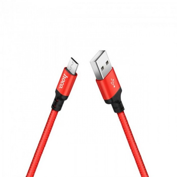 Кабель USB - Micro USB HOCO X14 Times speed 1.7A Красный (104623)