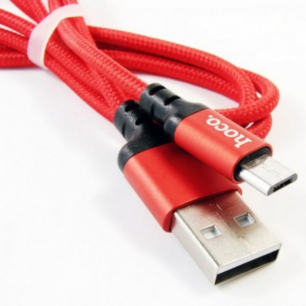 Кабель USB - Micro USB HOCO X14 Times speed 1.7A Красный (104623) Кабель USB - Micro USB HOCO X14 Times speed 1.7A Красный (104623)