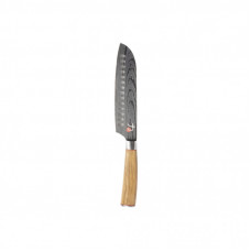 Кухонный нож MasterPro Tetsu, сантоку, 17.5 см, бежевий (BGMP-4168)
