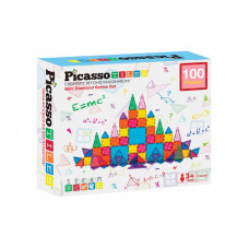 Конструктор Picasso магнитный Tiles Mini Diamond Series Set 100 деталей (817338022327)