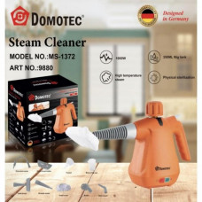 Ручной пароочиститель с комплектом насадок и баком 350 мл Domotec MS-1372 1000 Вт (123723)