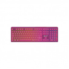 Клавиатура Canyon Fortnax Bluetooth/Wireless/ USB UA Pink (CND-SKBW2)