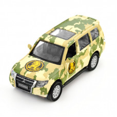 Машина TechnoDrive Автомодель серии Шевроны Героев - Mitsubishi Pajero 4WD Tubro - 47 ОМБр (250361M)