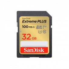 Карта памяти SanDisk 32GB SDXC class 10 Extreme PLUS (SDSDXWT-032G-GNCIN)