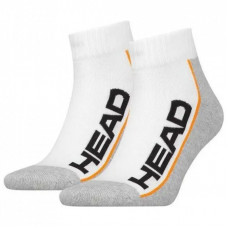 Носки Head Qperformance Quarter 781009001-062 2 пари Білий/Сірий 35-38 (8718824546407)