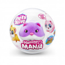 Интерактивная игрушка Pets & Robo Alive S1 – забавный хомячок (фиолетовый) (9543-3)