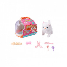 Интерактивная игрушка Plush Pet Котик с переноской (3858894675395)
