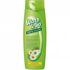 Шампунь Wash&Go с экстрактом ромашки для тусклых волос 400 мл (8008970042183)