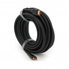 Кабель мультимедийный HDMI M to HDMI M 10.0m V2.0 4K UHD black VEGGIEG (YT-HDMI(M)/(M)HA-10/19716)