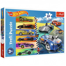 Пазл Trefl Maxi Hot Wheels Быстрые машинки 24 элемента (5900511143621)