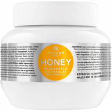 Маска для волос Kallos Cosmetics Honey Восстанавливающая с экстрактом меда 275 мл (5998889516178)