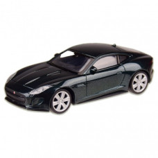 Машина металлическая JAGUAR F-TYPE COUPE "WELLY" 44049CW масштаб 1:43 (Зеленый)