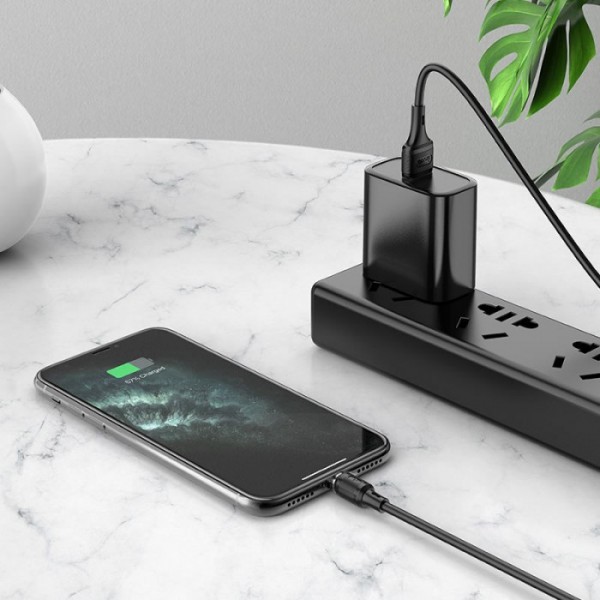 Кабель магнитный USB на Lightning HOCO X52 Sereno для зарядки Чёрный (59743) Кабель магнитный USB на Lightning HOCO X52 Sereno для зарядки Чёрный (59743)