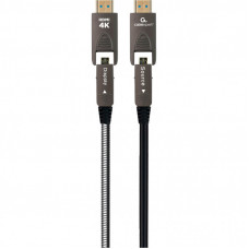 Кабель мультимедийный HDMI M to HDMI M 20.0m V2.0 4K60Hz A/D to A/D AOC Cablexpert (CCAP-HDMIDD-AOC-20M)