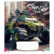 Тетрадь общая "Crazy" 048-3283K-1 в клетку, 48 листов