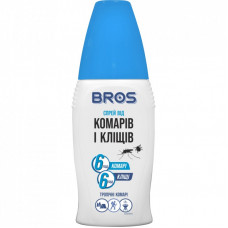 Спрей от насекомых Bros от комаров и клещей 100 мл (5904517065154)