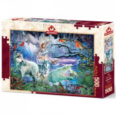 Пазл ART PUZZLE Ледниковый лес, 500 элементов (5073)