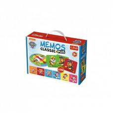 Настольная игра Trefl Мемо Классическое Щенячий патруль (Memos Classic & Plus. Paw Patrol) (02269)