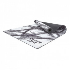 Коврик для йоги Reebok Natural Rubber Yoga Mat білий, сірий, мармур RAYG-11080OM (885652020923)