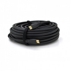 Кабель мультимедийный HDMI M to HDMI M 20.0m V2.0 4K black Ritar (HDMI(M)/(M)V2.0-20m-347B)