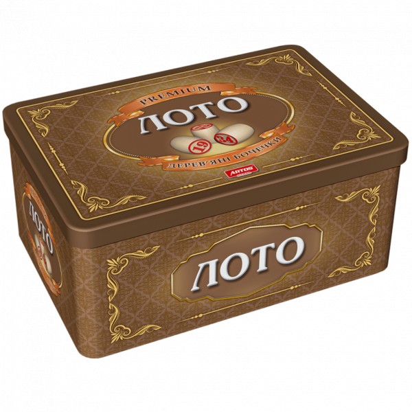 Настольная игра "Лото" (банка XL) 1212ATS