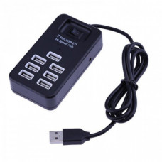 Хаб концентратор Digital USB 2.0 hub на 7 портов P-1602 Чёрный (127253)