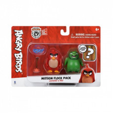 Фігурка для геймерів Jazwares Angry Birds ANB Mission Flock Ред та Леонард (ANB0010)