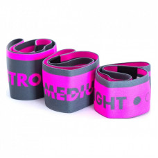 Эспандер MadMax MFA-305 Hiploop Grey/Pink набір 3 шт (MFA-305-3set)