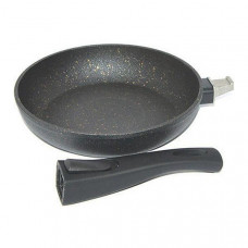 Сковорода Fissman Cosmic Black Ø20см зі знімною ручкою (97253)