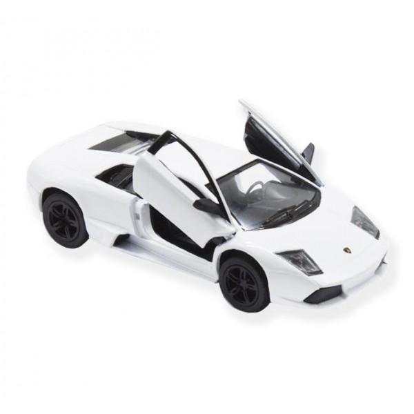 Игрушечная коллекционная модель LAMBORGHINI MURCIELAGO LP640 KT5317W, инериционная (Белый)