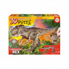 Пазл Educa 3D T-REX 82 элементов (6337222)