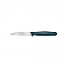 Кухонный нож Victorinox Standart 8 см, с волнистым лезвием, черный (5.0633)