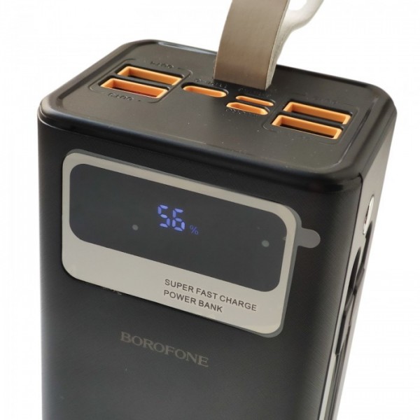 Внешний аккумулятор Power bank BOROFONE DBT35A 40000mAh PD22,5W+быстрая зарядка батарея зарядка Черный (107953) Внешний аккумулятор Power bank BOROFONE DBT35A 40000mAh PD22,5W+быстрая зарядка батарея зарядка Черный (107953)