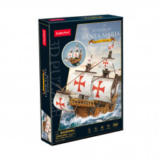 Пазл Cubic Fun 3D корабль Санта-Мария (T4038h)