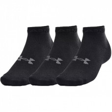 Носки Under Armour 1382958-001 Essential Low Cut 3 пари чорний MD (196885591976)