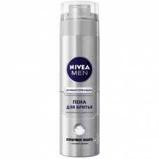 Пена для бритья Nivea Men Серебряная защита с ионами серебра 200 мл (4005808540181)
