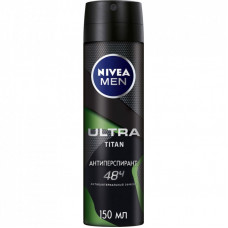 Антиперспирант Nivea Men Ultra Titan спрей 150 мл (4005900754158)