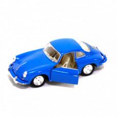 Коллекционная игрушечная модель Porsche 356B Carrera KT5398W инерционная (Синий)